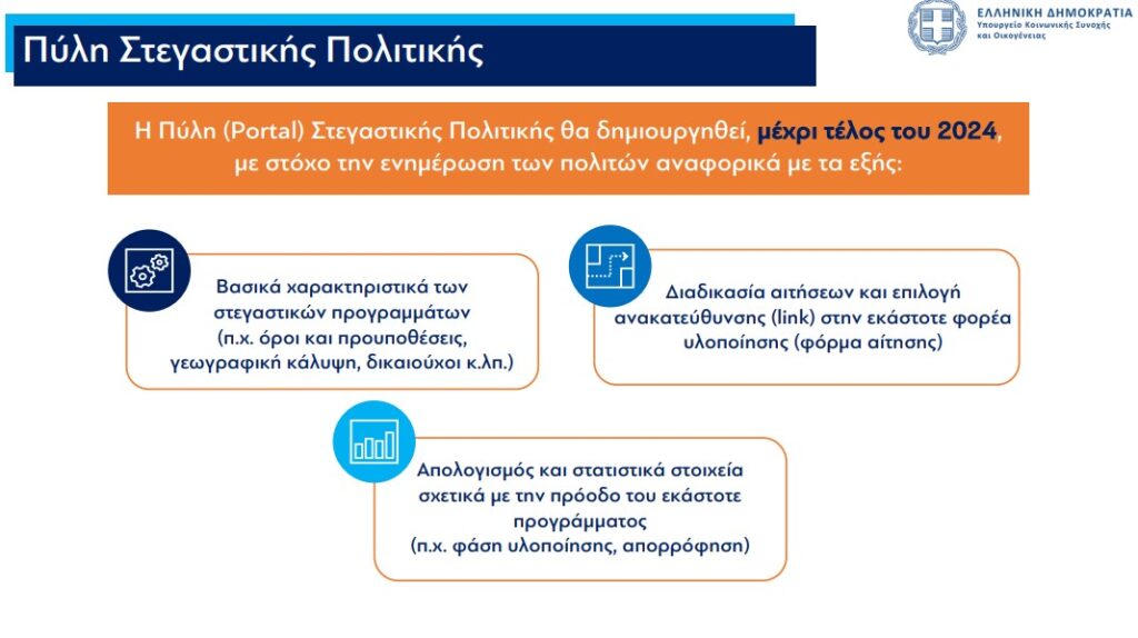 Σ. Ζαχαράκη: Τομή στη στεγαστική πολιτική τα προγράμματα «Σπίτι μου Ι» και «Σπίτι μου ΙΙ» – 30.000 νέοι θα αποκτήσουν δικό τους σπίτι με ευνοϊκούς όρους